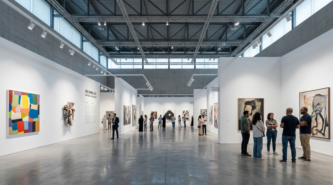 Abu Dhabi Art Pavilion - View 1