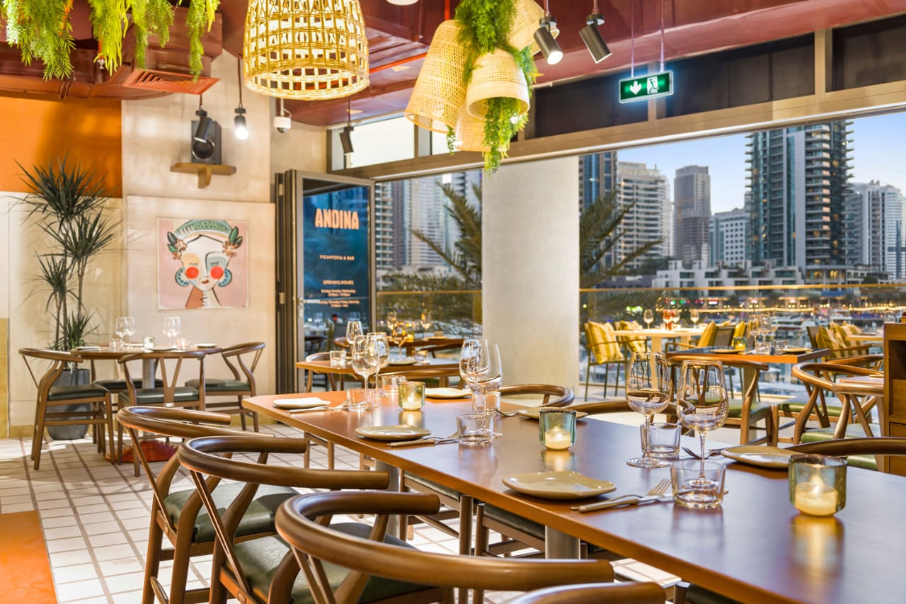 Andina Restaurant & Lounge, Dubai Marina